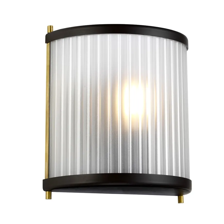 Corona czarny - Elstead Lighting - kinkiet