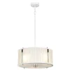 Corona nikiel - Elstead Lighting - lampa wisząca