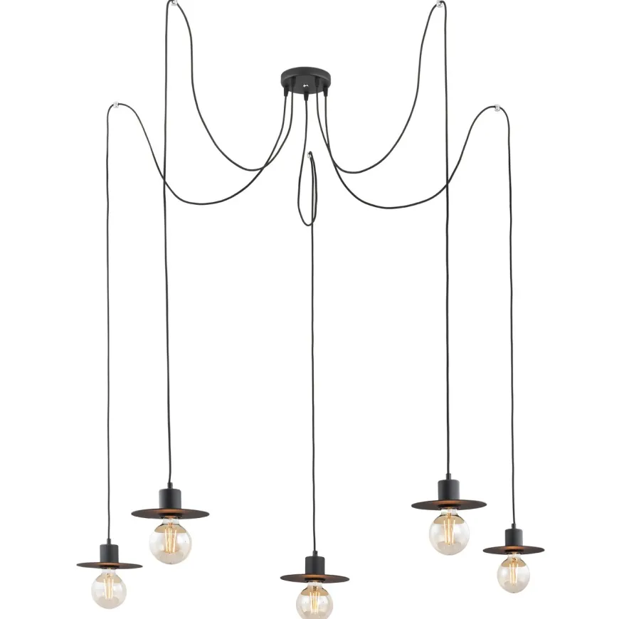 Corso 2078 - Argon - lampa wisząca 5 pł.