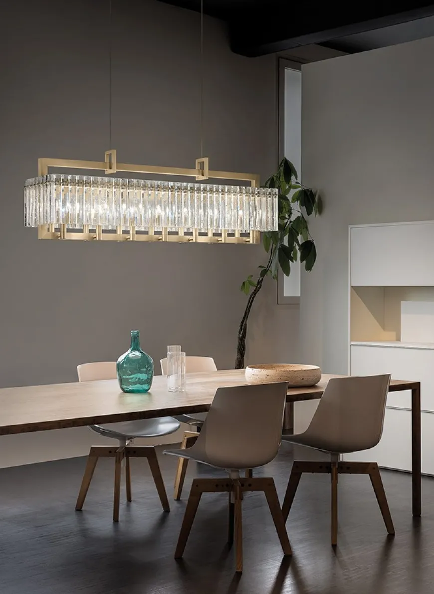 Crek Sospensione Lineare L123 - Masiero - lampa wisząca