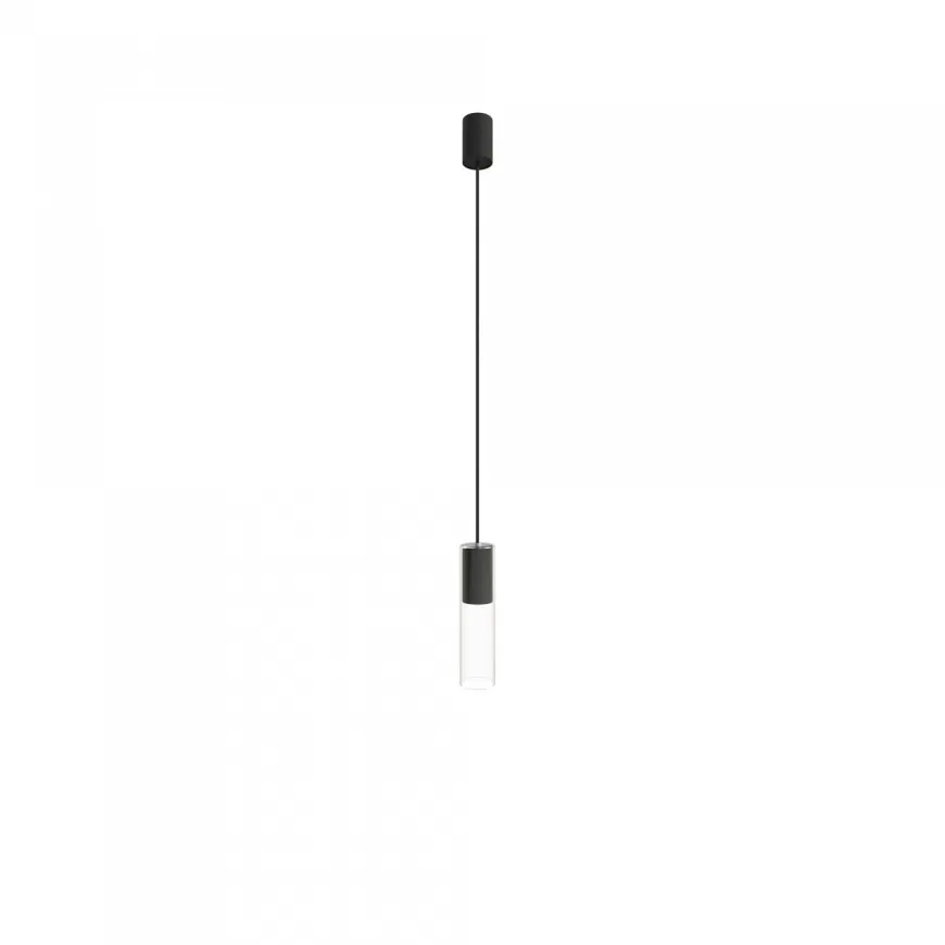Cylinder Black M - Nowodvorski - lampa wisząca nowoczesna