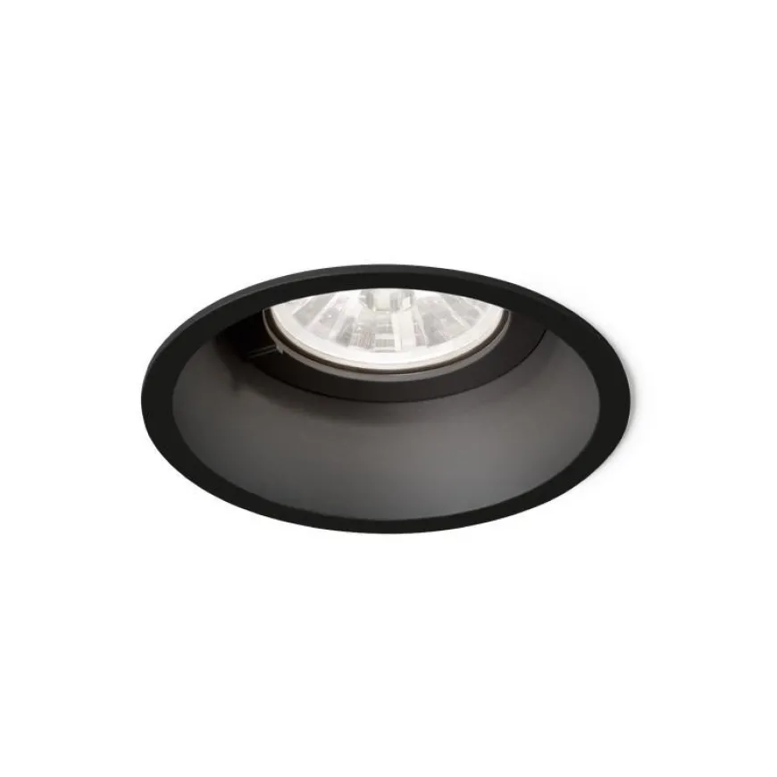 Deep 1.0 LED czarny - Wever & Ducré - oprawa wpuszczana