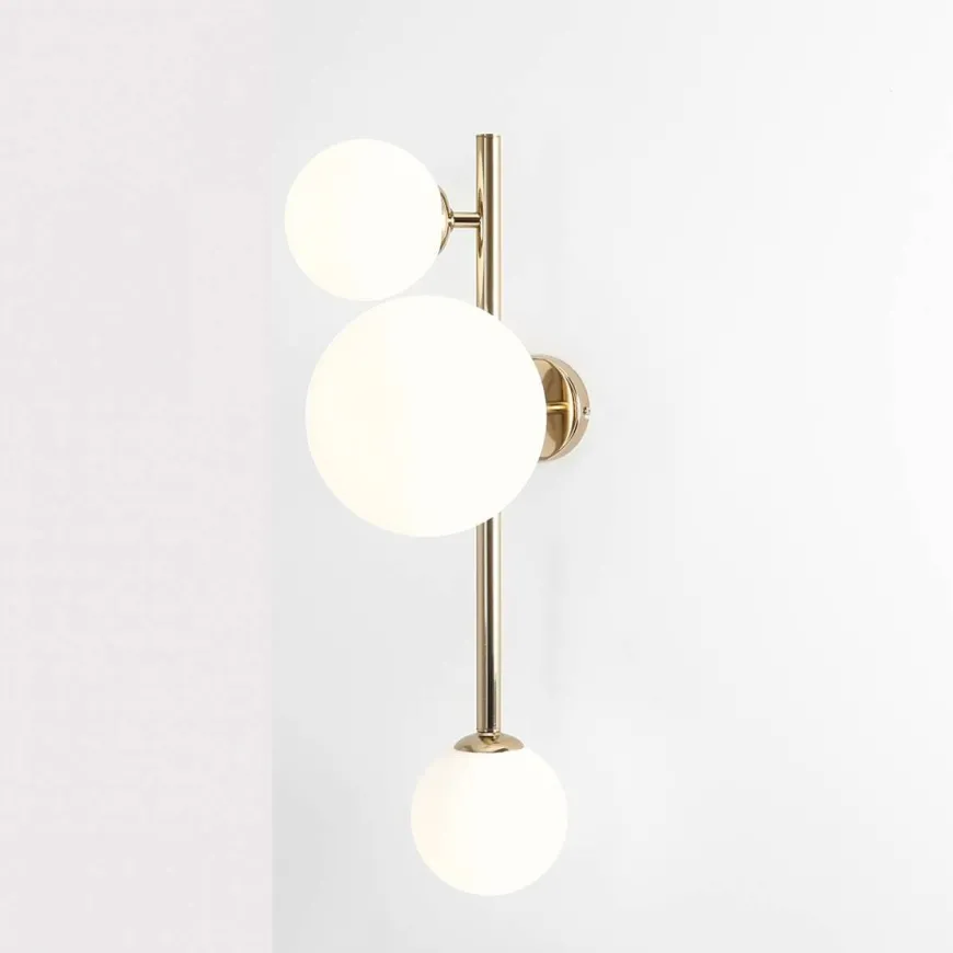 Dione 3 Wall Gold - Artera - kinkiet