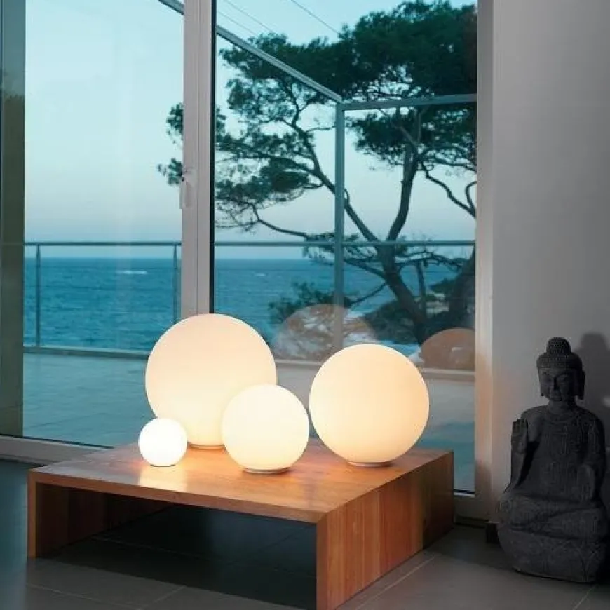 Dioscuri Ø25 biały - Artemide - lampa biurkowa
