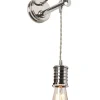 Douille Polished Nickel - Elstead Lighting - kinkiet nowoczesny