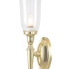 Dryden Led Polished Brass H41 - Elstead Lighting - kinkiet łazienkowy
