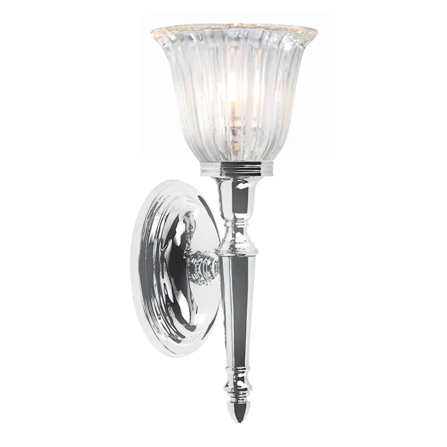 Dryden Led Polished Chrome - Elstead - kinkiet łazienkowy