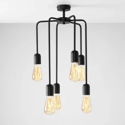 Eko 6 Black Long - Artera - lampa wisząca