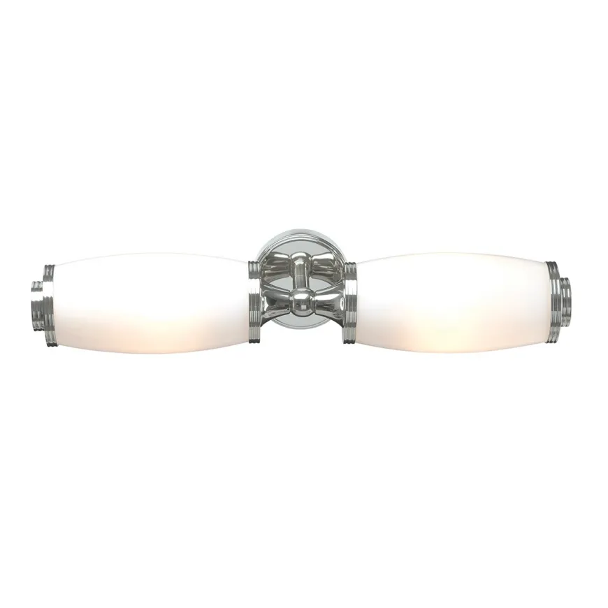Eliot Led Polished Chrome - Elstead Lighting - kinkiet łazienkowy podwójny