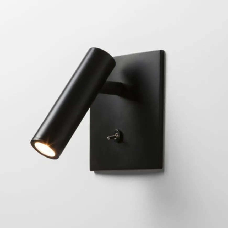 Enna Square Switched czarny - Astro - kinkiet