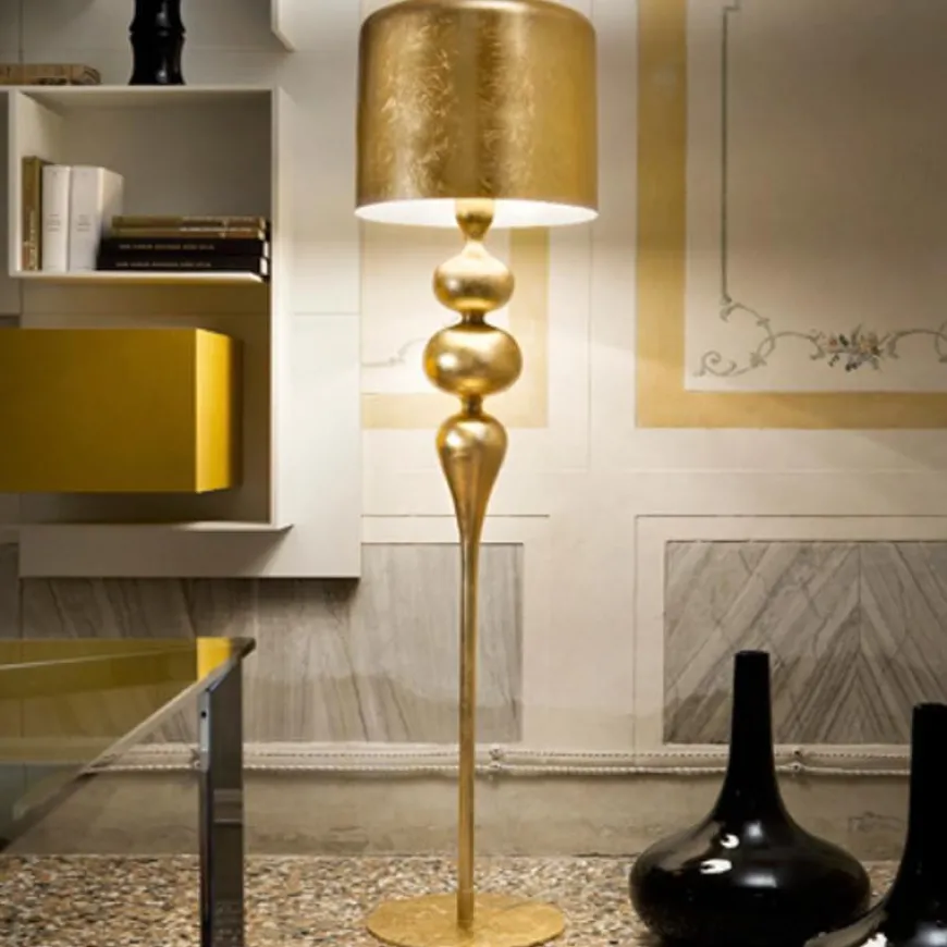 Eva Piantana Oro złoty - Masiero - lampa podłogowa
