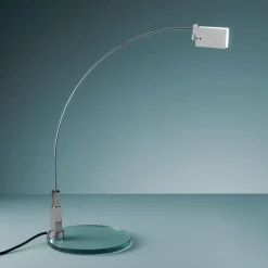 Falena H52 chrom - Fontana Arte - lampa biurkowa
