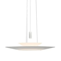 Flamingo Ø70 biały matowy - Vibia - lampa wisząca