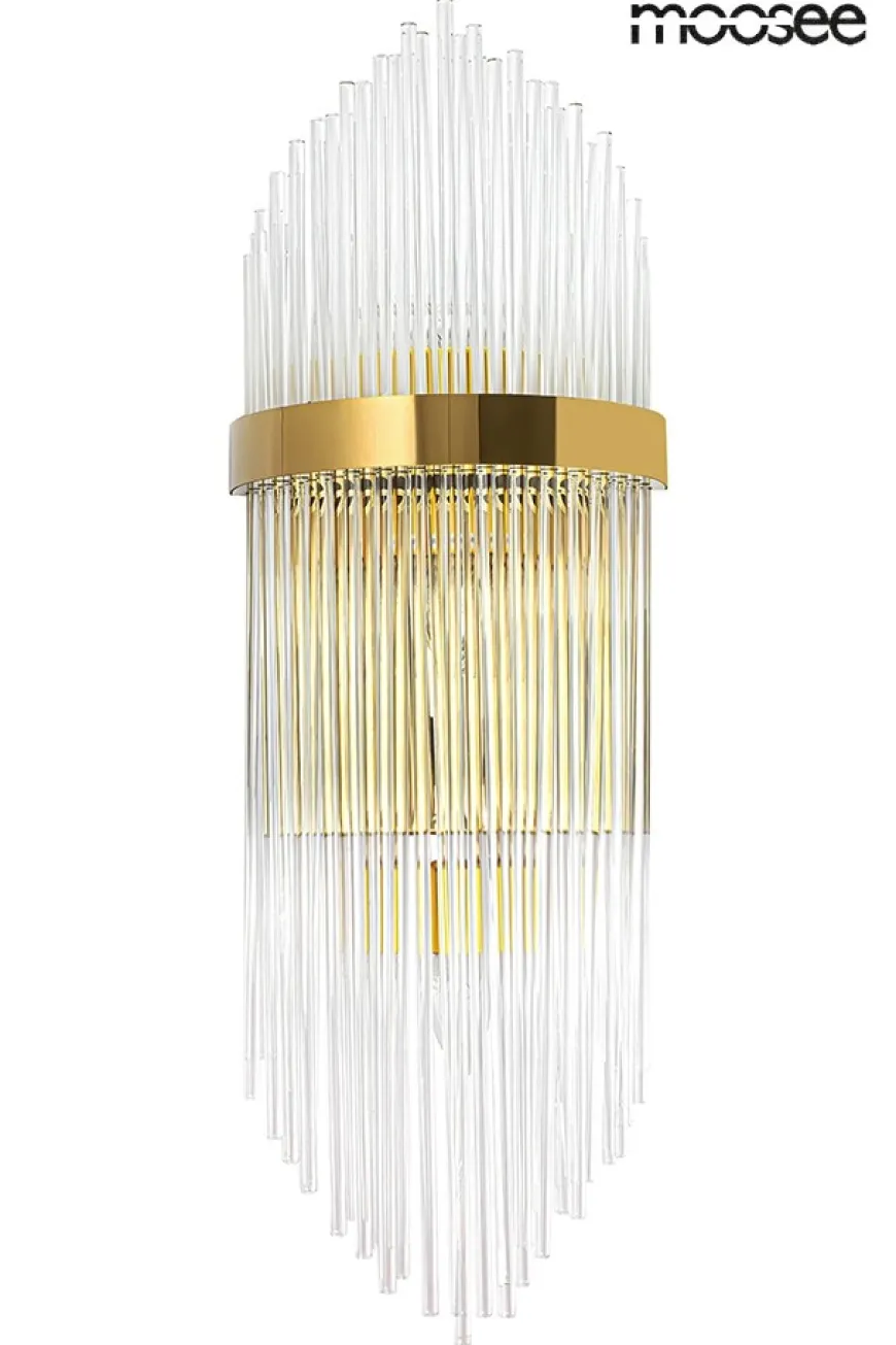 Florens L Złota - Moosee - lampa ścienna