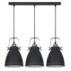 Franklin Black III - Italux - lampa wisząca