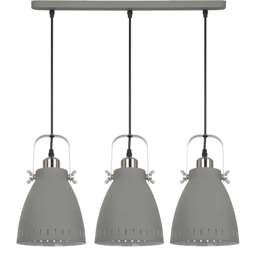 Franklin Grey III - Italux - lampa wisząca