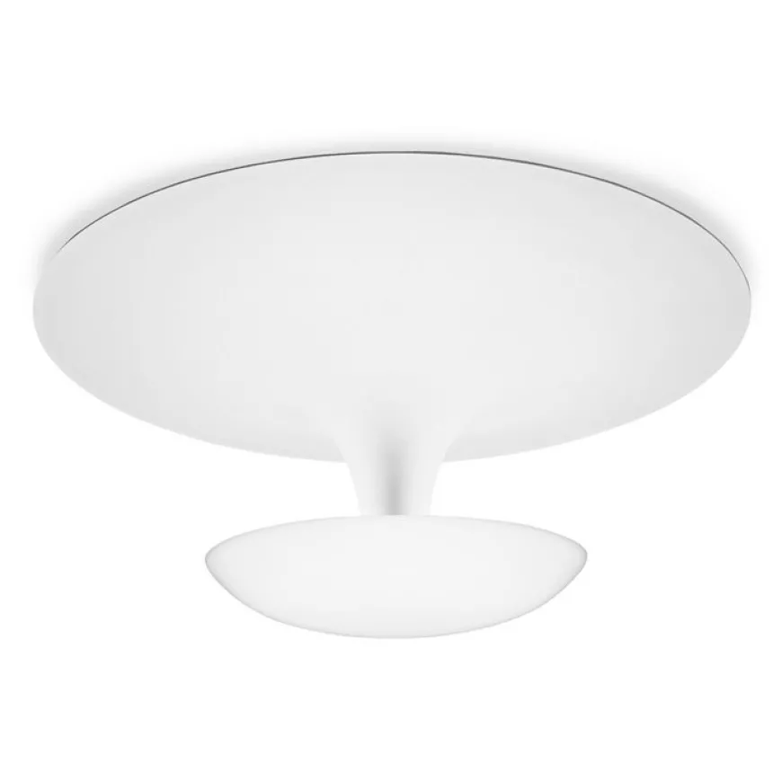 Funnel Ø35 biały lakier - Vibia - lampa ścienna