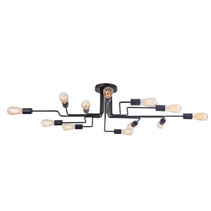 Gilbert Black Xii - Maytoni - lampa sufitowa nowoczesna