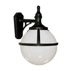 Glenbeigh Black - Elstead Lighting - kinkiet ogrodowy