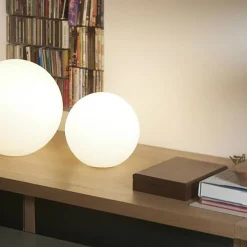 Globo In Ø30 biały - Slide - lampa biurkowa