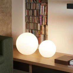 Globo In Ø50 biały - Slide - lampa biurkowa