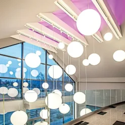 Globo In Ø30 biały - Slide - lampa wisząca