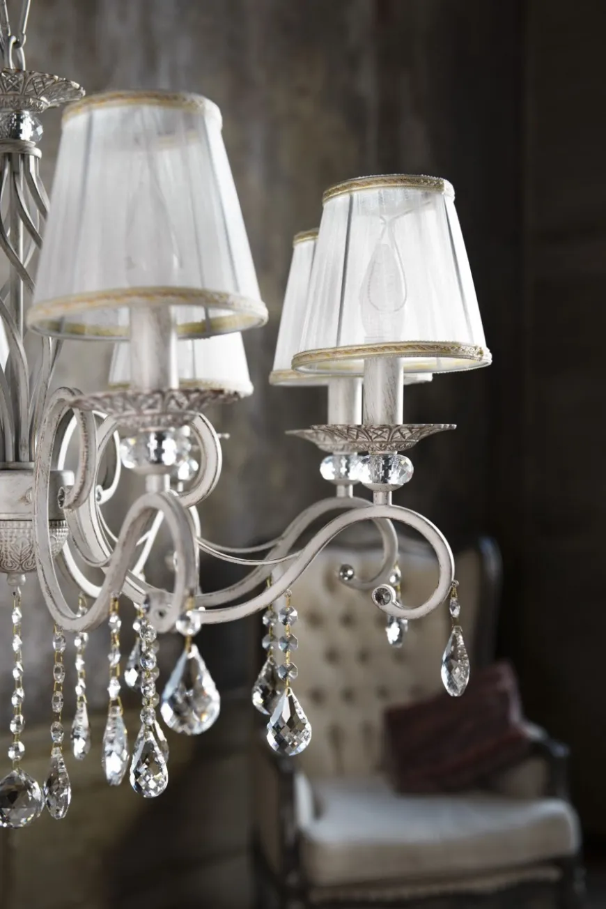 Grace Cream Gold VIIi - Maytoni - lampa wisząca klasyczna