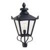 Grampian Black - Elstead Lighting - głowica latrni