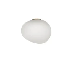 Gregg Piccola Ø13 biały, złoty - Foscarini - lampa ścienna