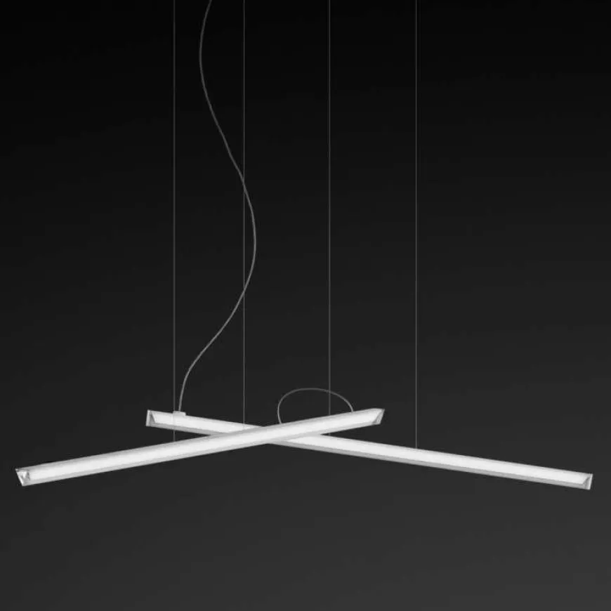 Halo Lineal biały - Vibia - lampa wisząca