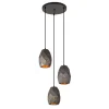 Harley Grey-Gold - Italux - lampa wisząca