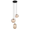 Hatella III gold Ø48 - Italux - lampa wisząca nowoczesna