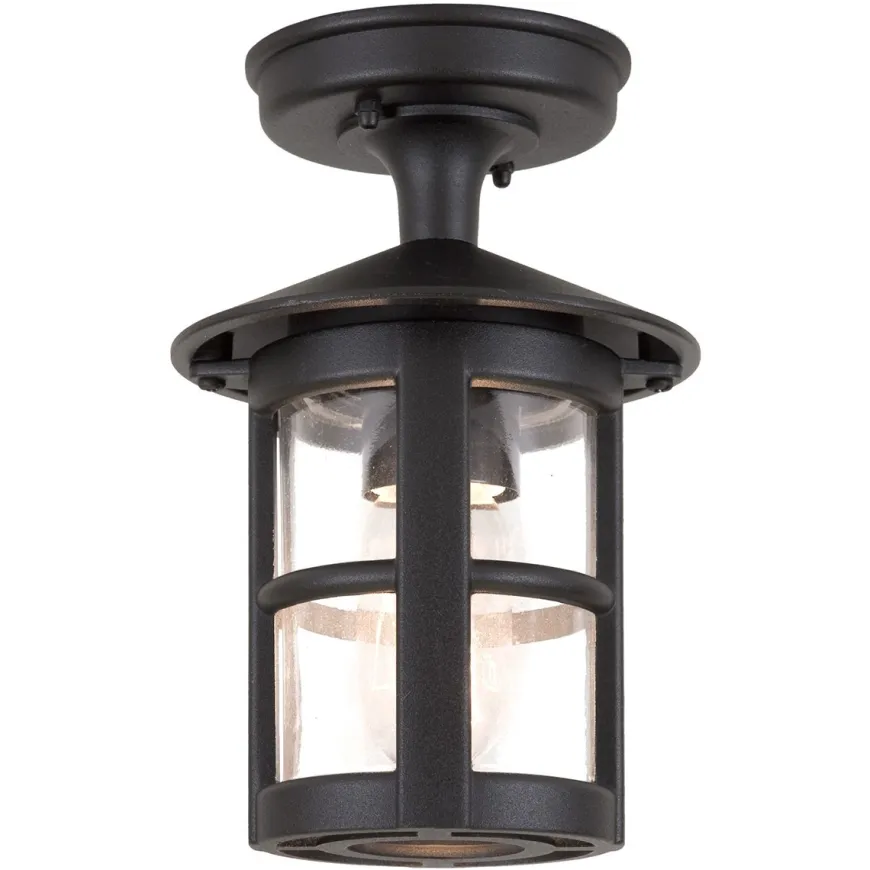 Hereford Black H24 - Elstead Lighting - lampa sufitowa ogrodowa