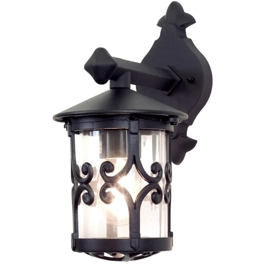 Hereford Black H31 - Elstead Lighting - kinkiet ogrodowy