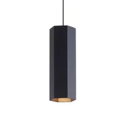 Hexo 2.0 LED czarny - Wever & Ducré - lampa wisząca