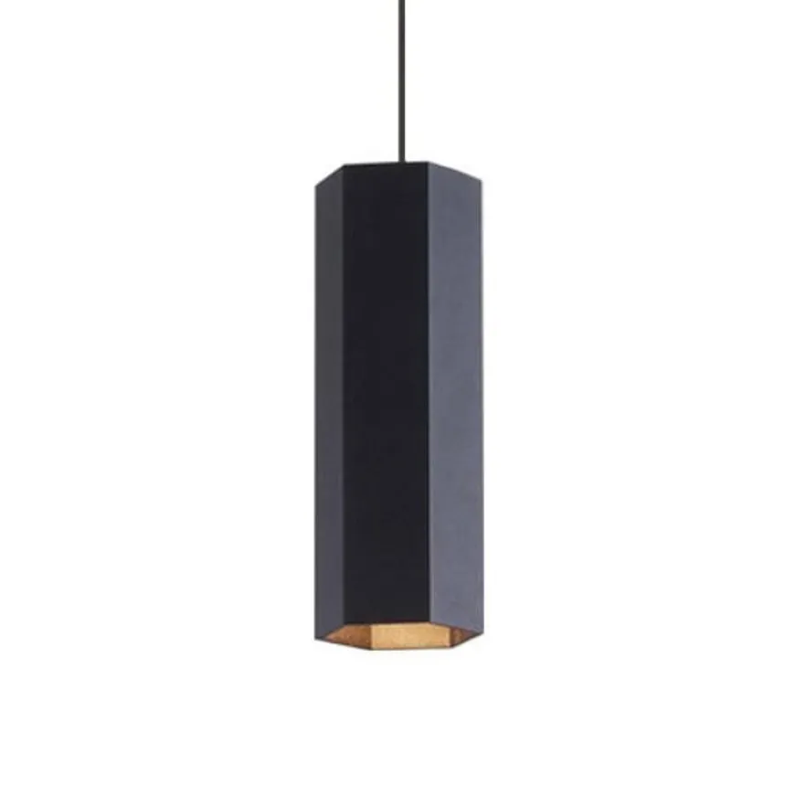 Hexo 2.0 LED czarny - Wever & Ducré - lampa wisząca