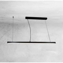 Hiate Line 180 (czarny) 3000K - Antigo - lampa wisząca
