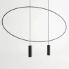 Holar 2 Czarna - THORO - lampa wisząca