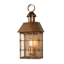Hyde Park Solid Brass - Elstead Lighting - kinkiet ogrodowy