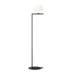 Ic F1 H135 czarny - Flos - lampa podłogowa