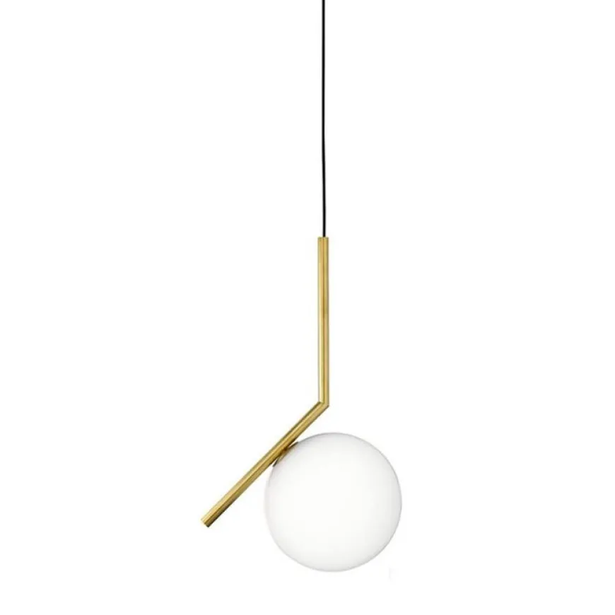 Ic S1 Ø20 mosiądz - Flos - lampa wisząca