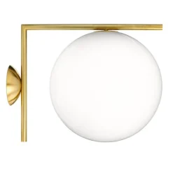 Ic W2 L38 mosiądz - Flos - lampa ścienna