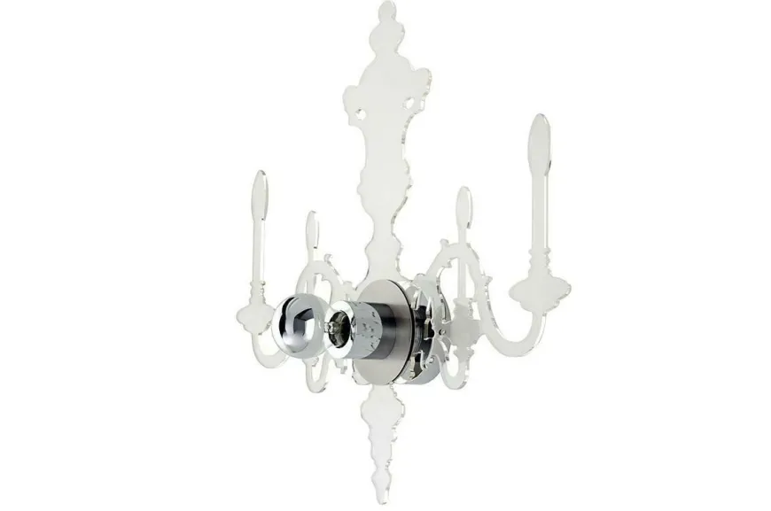 Ice 3D Transparentna - King Home - lampa ścienna