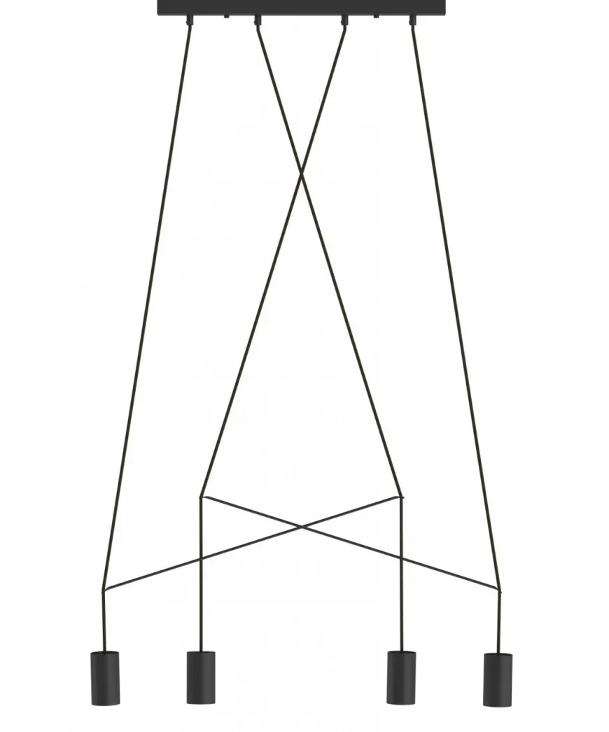 Imbria Black Iv 9192 - Nowodvorski - lampa wisząca nowoczesna