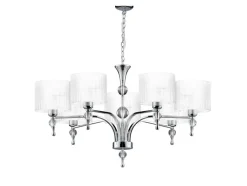 Impress 7 White - Azzardo - lampa wisząca