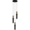 Isidora III czarny - Italux - lampa wisząca