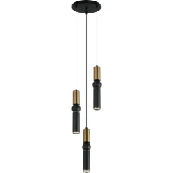 Isidora III czarny - Italux - lampa wisząca