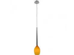 Izza 1 Amber - Azzardo - lampa wisząca