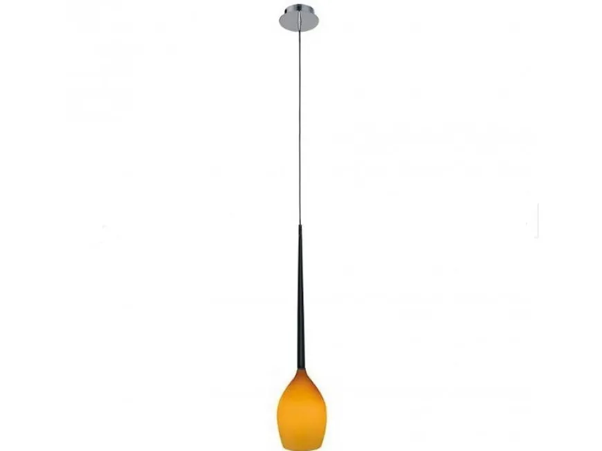 Izza 1 Amber - Azzardo - lampa wisząca