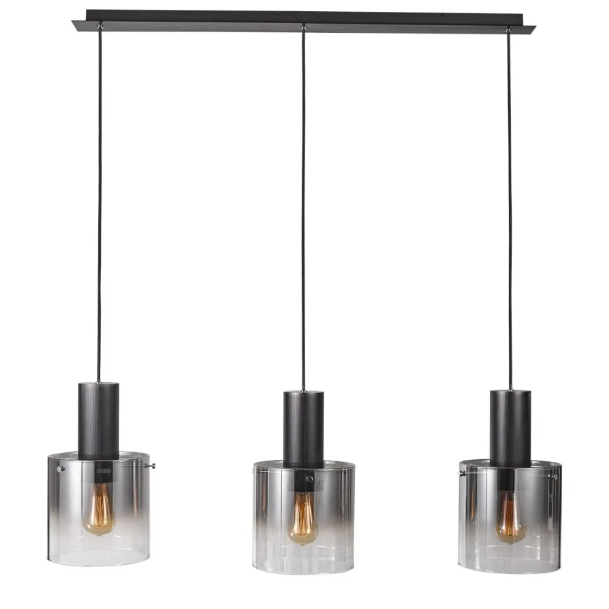 Javier Black III - Italux - lampa wisząca